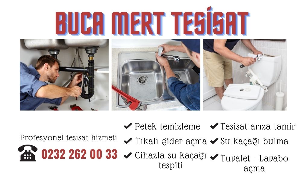 buca su tesisatcisi sihhi tesisat hizmetleri i 0232 262 00 33